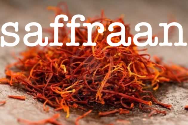 saffraan pasta gerecht