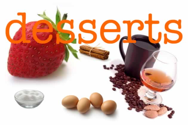 desserts