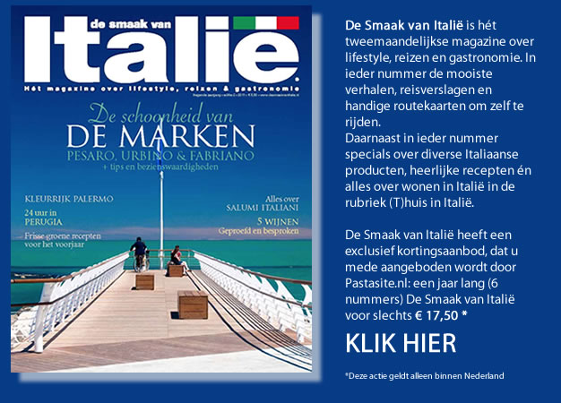 de smaak van Italie